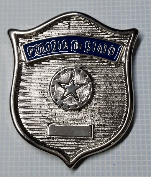 Placca POLIZIA di STATO | 006PS