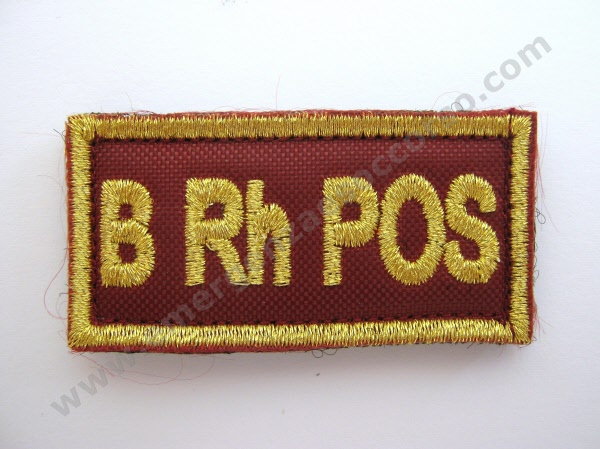 Patch 3D In Plastica Gruppo Sanguigno AB Colore Verde OD - MILTEC - Foto 8