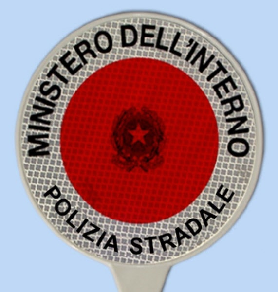 Paletta POLIZIA STRADALE